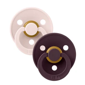 BIBS Colour Sutter, 2 pak Latex str. 1 - Dusty Petal/plum